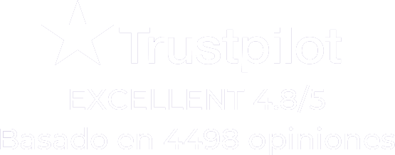 Trustpilot excellent basado en 4498 opiniones